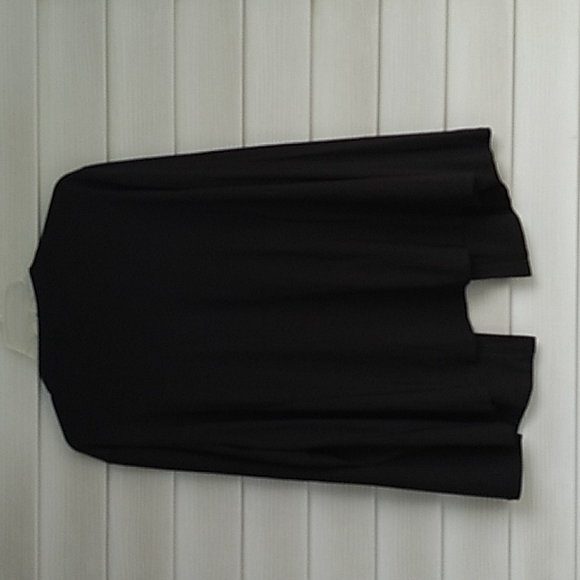 NWOT ANTTHONY Black Cardigan with Gold Buttons - Picture 5 of 6